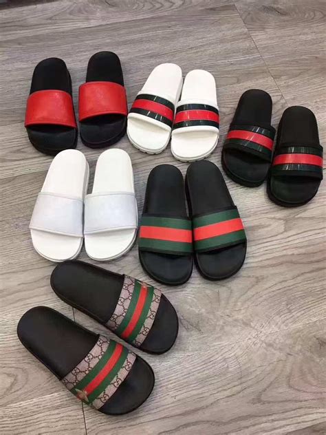 gucci imitation crystal.slides.womens size.10|how to identify Gucci slides.